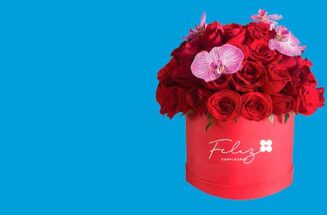 banner de rosas
