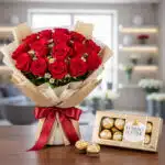Imagen de Bouquet de Rosas y Chocolates